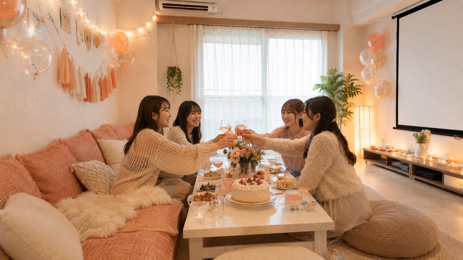 誕生日会・女子会